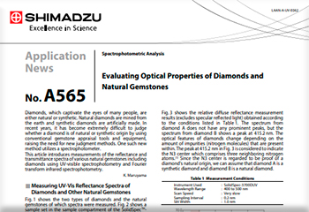 Evaluating Optical Properties of Diamonds and Natural Gemstones