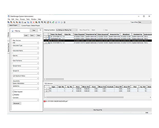 LabSolutions TOC PC Software Improved Data Management Functions (Part 11 compatibility)