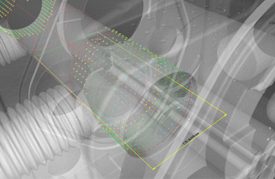 3D Dimensional Measurement(Geometric Shape (Cylinder) Fitting)